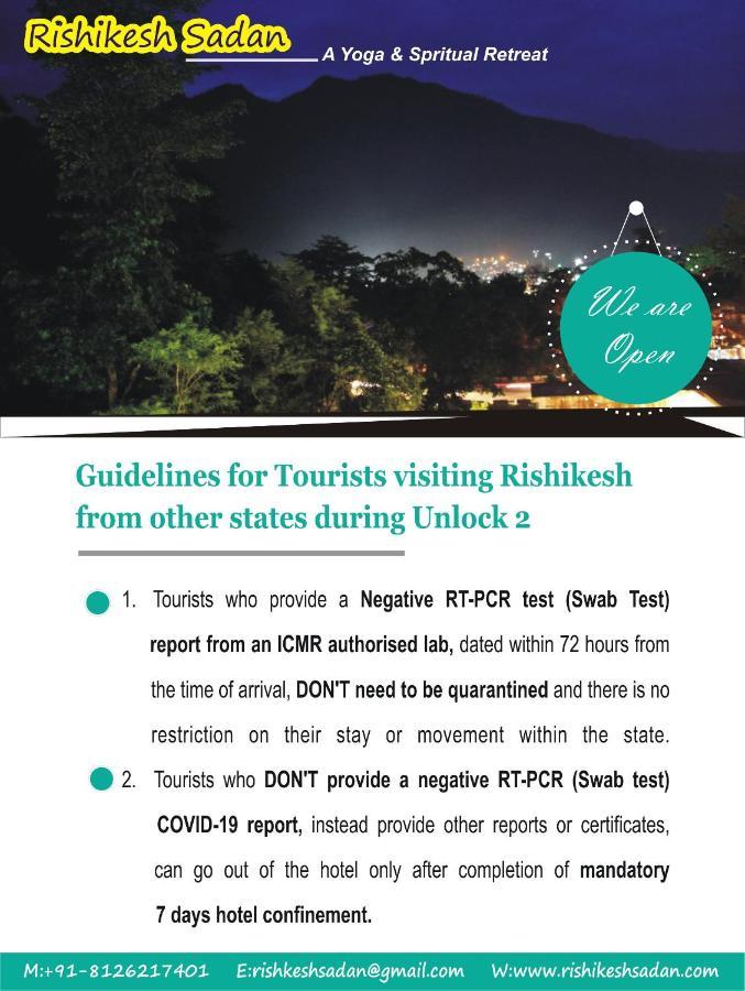 Rishikesh Sadan A Yoga & Spritual Retreat Hotel Tapovan Buitenkant foto